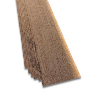 Wengé fineer | 7 vellen | 150x11 cm, Verzenden, Nieuw