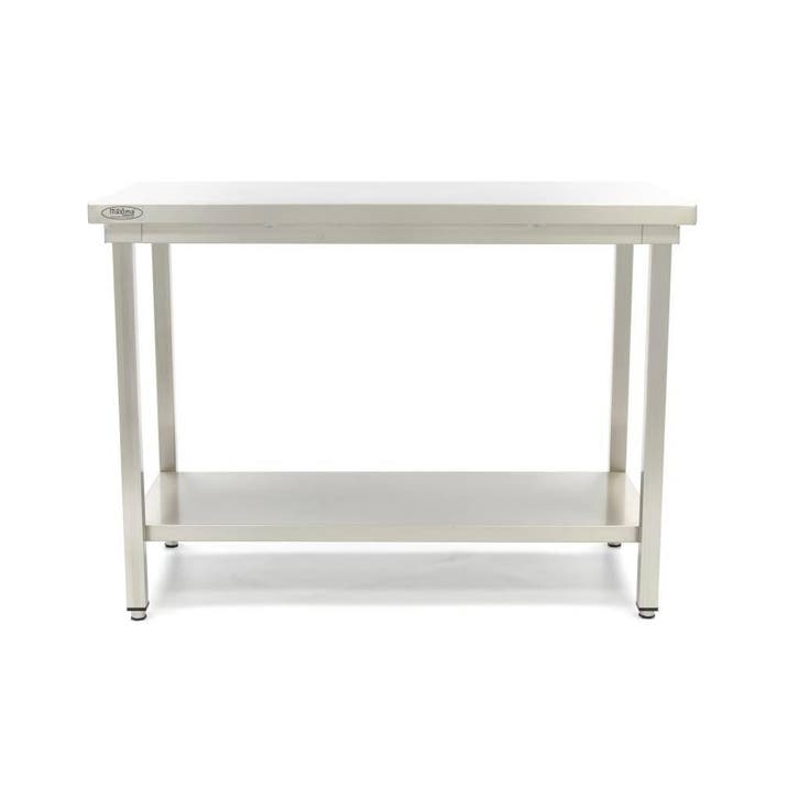Werktafel rvs - 100 x 60 cm - Verstelbare Hoogte - met Onder, Zakelijke goederen, Horeca | Keukenapparatuur, Verzenden
