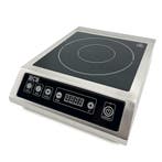 HCB Inductie kookplaat - 3,5 kW - 230V - RVS, Verzenden, Nieuw in verpakking, Fornuis, Frituur en Grillen