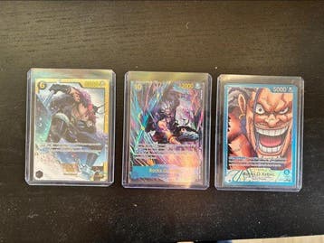Bandai - 3 Card - One Piece, Nieuw