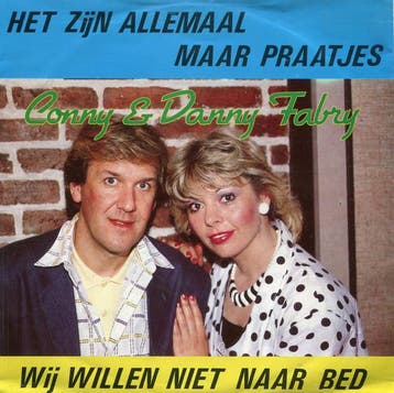 vinyl single 7 inch - Conny - amp; Danny Fabry â Het Zi., Verzenden, Zo goed als nieuw, 7 inch, Nederlandstalig