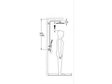 GROHE Rainshower SmartActive 310 Regendouche Mono Cube -, Verzenden, Zo goed als nieuw