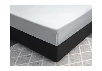 PRIMAVIERA DELUXE Satijnen Hoeslaken Wit - 90 x 200, Nieuw
