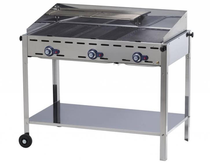 Hendi Professionele Gas barbecue | 3 branders, Zakelijke goederen, Horeca | Keukenapparatuur, Verzenden
