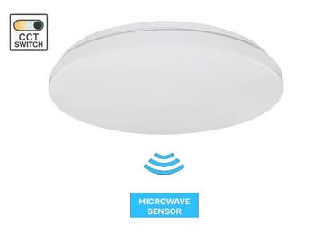 Veiling - 4x 24W CCT 3 kleur Opbouw LED Panelen spatwaterdic, Nieuw