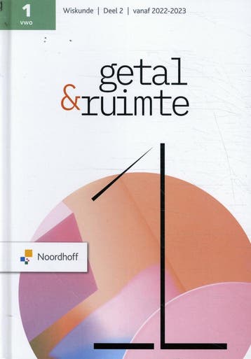 1 vwo deel 2 / Getal en Ruimte / Leerboek 9789001304034, Verzenden, Gelezen