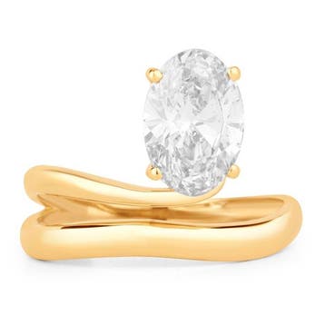 Zonder minimumprijs - Ring - 14 karaat Geel goud - 2.21ct., Nieuw