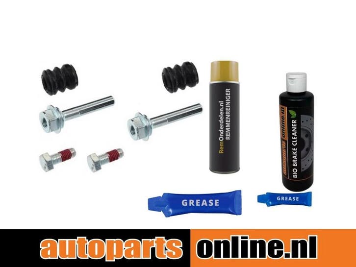 Remklauw reparatie set geleidebussen Volvo V70 achterzijde, Auto-onderdelen, Besturing, Nieuw, Volvo, Verzenden