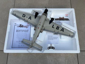 Märklin - Ju 52/3 - Opwindbaar blikken speelgoed - 1980-1989