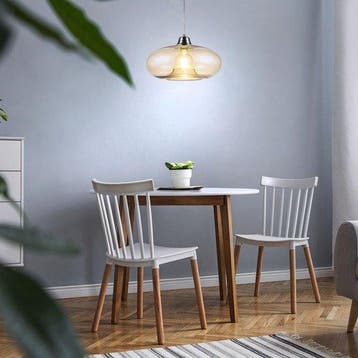 2dekans | Globo - hanglamp - LILLE - amberkleurig - glas - Ø, Ophalen of Verzenden, Zo goed als nieuw