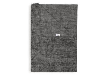 ZoHome Bedsprei Paisley di Lino Dark Grey 100% Polyester, Nieuw