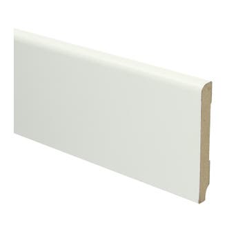 Sfeerplinten MDF Koloniale plint 90x12 wit voorgelakt RAL..., Overige materialen, Verzenden, 50 tot 150 cm, Overige typen