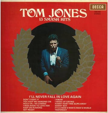 Tom Jones - 13 Smash Hits, Ophalen of Verzenden, Gebruikt