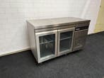 Showroommodel Inomak Koelwerkbank 1/1 GN met 2 glasdeuren, Ophalen of Verzenden, Nieuw zonder verpakking, Koelen en Vriezen