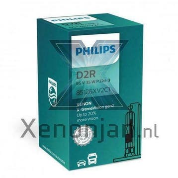 Philips D2R X-treme Vision 85126XVC1 xenonlamp, Verzenden