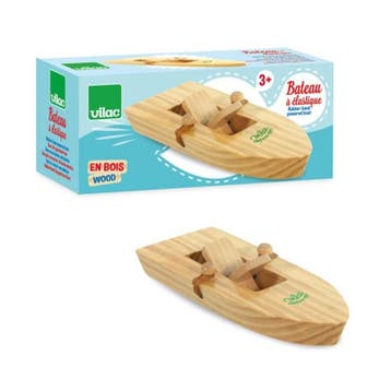 Vilac boot speelgoed met elastiek a van €7,99 voor €6,39, Ophalen of Verzenden, Nieuw