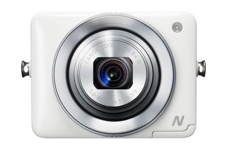 Canon PowerShot N Digitale Compact Camera - Wit, Audio, Tv en Foto, Fotocamera's Digitaal, Zo goed als nieuw, Verzenden