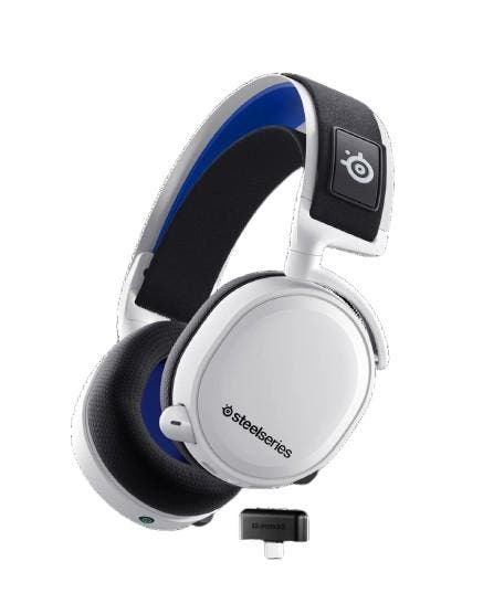 SteelSeries Arctis 7P+ - Gaming Headset - Wit, Computers en Software, Headsets, Refurbished, Verzenden