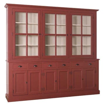 Buffetkast rood Rozendaal 245cm, Ophalen of Verzenden, Nieuw