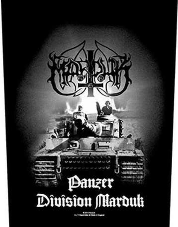 Marduk - Panzer Division - Backpatch officiële merchandise, Ophalen of Verzenden, Nieuw, Kleding