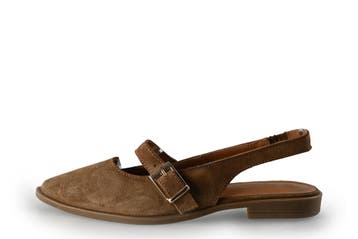 No Stress Slingbacks in maat 36 Bruin, Kleding | Dames, Schoenen, Bruin, Verzenden, Zo goed als nieuw, No Stress