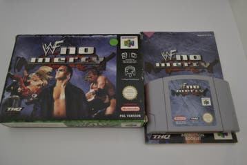 WWF No Mercy (N64 EUR CIB), 1 speler, Verzenden, Zo goed als nieuw