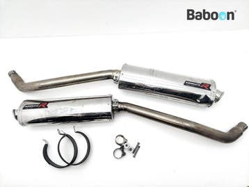 Uitlaatdemperset Sport Yamaha XT 660 X 2004-2014 (XT660X), Verzenden, Gebruikt