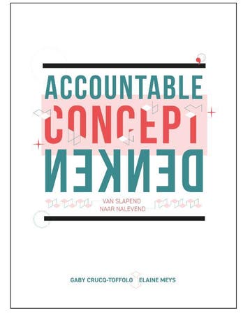 Accountable conceptdenken 9789063695545, Boeken, Zo goed als nieuw