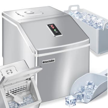 IJsblokjesmachine voor heldere ijsblokjes - zilver, Verzenden, Nieuw in verpakking