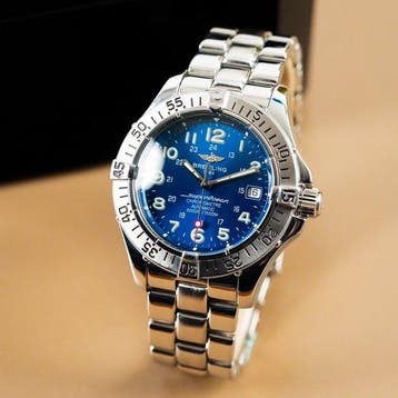 Breitling - SuperOcean Diver Blue Dial - A17360 - Heren -, Nieuw