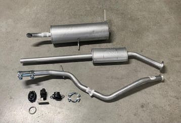 Complete uitlaat Einddemper + Middendemper Peugeot 307 1.6, Verzenden, Nieuw