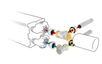 Jaga aansluitpakket 225 t.b.v 15 mm (Aansluitsetten (tip!)), Ophalen of Verzenden, Nieuw, Radiator, Hoog rendement (Hr)