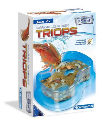 Clementoni Wetenschap Triops Kweken van €11,99 voor €10,79, Ophalen of Verzenden, Nieuw