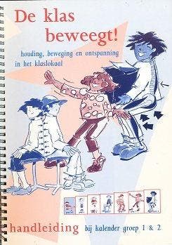 De klas beweegt groep 1-2 handleiding + kalender, Verzenden, Nieuw