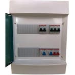 ABB groepenkast IP41 5 groepen, 2 aardlekschakelaars, 1, Doe-het-zelf en Verbouw, Ophalen of Verzenden, Nieuw