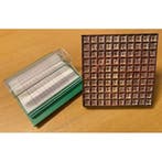 Stempel honderdveld in kunststof bakje, Verzenden, Nieuw