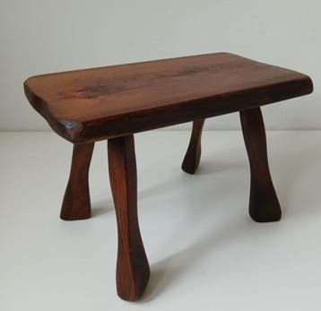 Bijzettafel - Hout - Vintage bijzettafel
