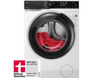 AEG LR8EG75489 - Wasmachine - 8 kg - PowerCare - Wit, Verzenden, Zo goed als nieuw