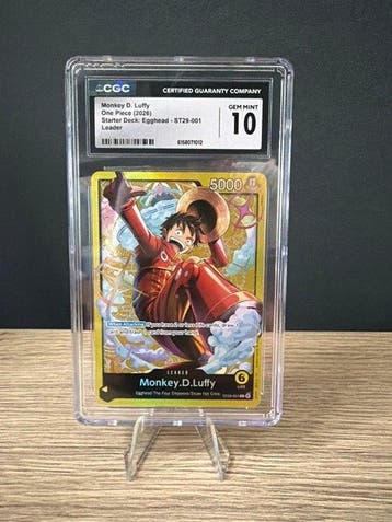 Bandai - 1 Graded card - One Piece - Monkey D. Luffy, Nieuw