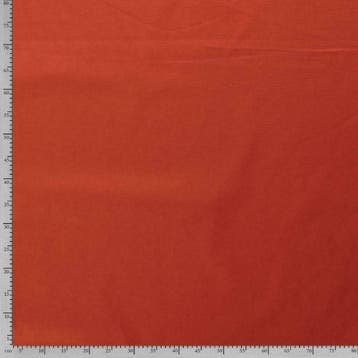 Canvas stof baksteenoranje - Katoenen stof, 120 cm of meer, Oranje, Ophalen of Verzenden, Katoen