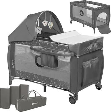 Campingbedje 127cm | Incl. Aankleedkussen | Tweedekansje, Kinderen en Baby's, Babywiegjes en Ledikanten, Ophalen of Verzenden