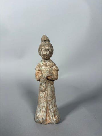 Oud Chinees, Tang-dynastie Terracotta Mingqi - 21 cm