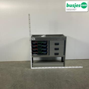 Aluca bedrijfswageninrichting 1010x420x950mm (2967), Ophalen of Verzenden