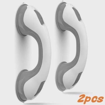 2x Antislip Douchegreep met Zuignap - Veiligheidshandvat voo, Verzenden, Nieuw
