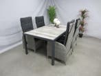 te velde tuinmeubelen ross tuinstoel met tanger tuintafel, Nieuw