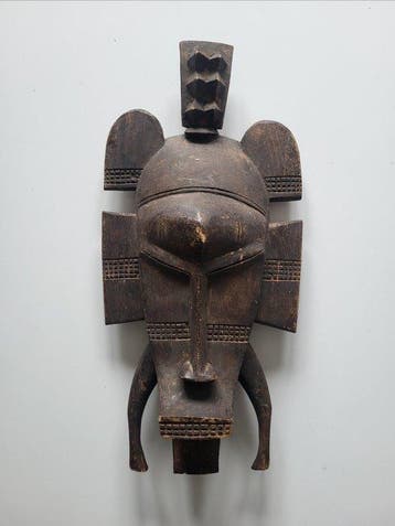 West-Afrikaanse ceremoniemasker — vermoedelijk Bamana