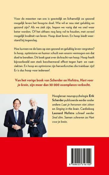 Hoop voor hart en hersenen - Erik Scherder 9789025316150, Boeken, Verzenden, Zo goed als nieuw, Erik Scherder