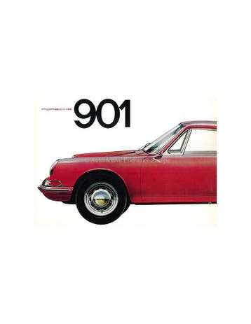 1964 PORSCHE 901 BROCHURE DUITS, Nieuw, Porsche, Author