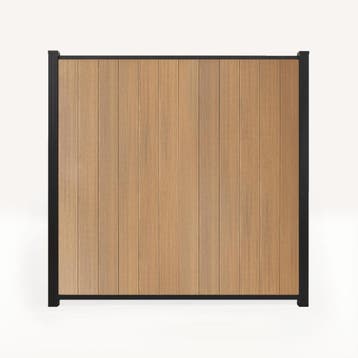 ACTIE - Premium Composiet Schutting Eiken - Verticaal, Ophalen of Verzenden, Nieuw, Kunststof, 1 tot 2 meter