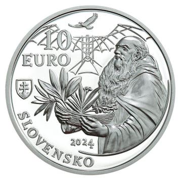 Slowakije 10 Euro Cyprián 2024, Verzenden